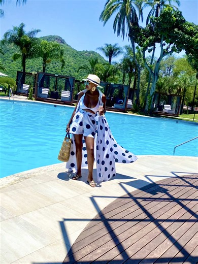 Elevated my pool look! We added these polka dot shorts to style with our shirt dress to create an Ooooh so Retro cool set! It’s giving all the vibes 😍😍😍 Shop yours online at www.myopenclozet.com #fashion #myopenclozet tiktokfashion