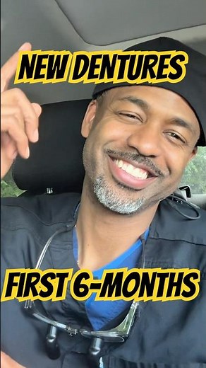 So you have new dentures??