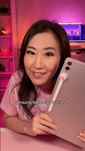 Samsung tablet tips & tricks 💕| galaxy tab | android