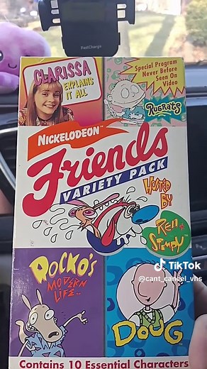 nickelodeon friends variety pack #nostalgia #90sthrowback #90skid #vhs #nickelodeon