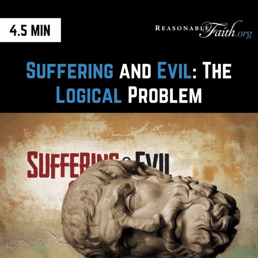 11K views · 162 reactions | If God is all-powerful and all-loving, how can there be so much evil in the world? Check out this Reasonable Faith original video on the logical problem of evil! #Apologetics #ProblemOfEvil | Reasonable Faith | Facebook