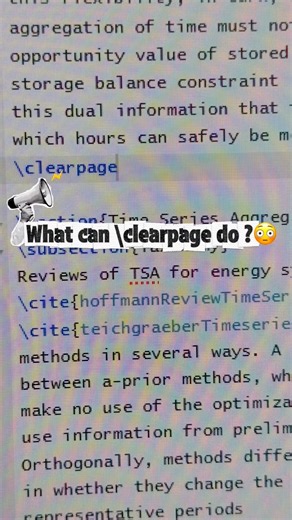 How to Start a New Page in Overleaf | LaTeX \clearpage Command Explained | Beginner Tutorial
