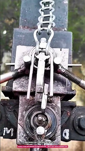 Manual Chain Link Bending Machine 12 mm Steel-Heavy Duty Metal Forming Tool