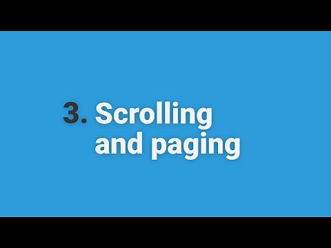 Protopie tutorials for beginners: 03 Scrolling and paging