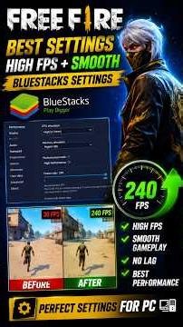 Boost Your FPS Instantly 😳 | BlueStacks Best Settings for Free Fire