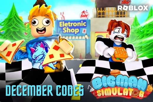 Roblox Bigman Simulator Codes for December 2022