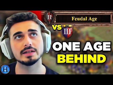 Beating Castle Age Player in Feudal Age | AoE2