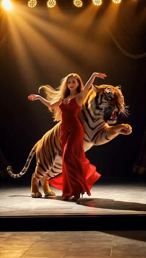 Girl Transforms into Tiger on America's Got Talent