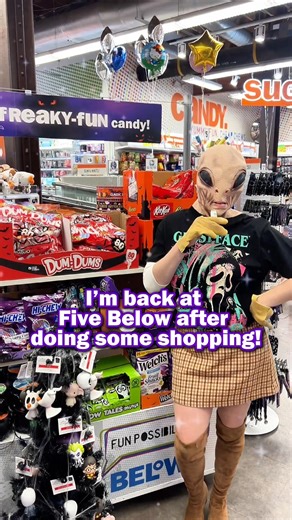 your fave alien is baaaaaaack 👽🍬 #fivebelow #fivebelowfinds #alien #candy #viralcandy #halloweencandy #halloween | Five Below