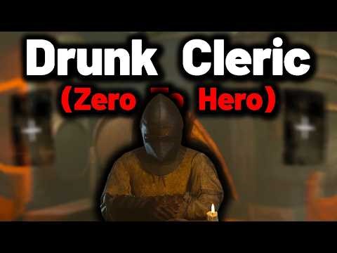 DRUNK CLERIC ZERO TO HERO! (parry bonk) - Dark and Darker Gameplay