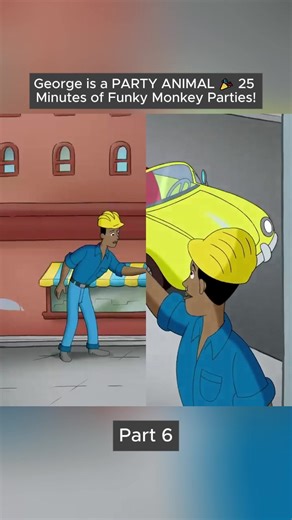 George is a PARTY ANIMAL 🎉 25 Minutes of Funky Monkey Parties! | CURIOUS GEORGE #CuriousGeorge #KidsCartoon