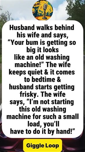 Old Washing Machine Joke Turns Frisky#funny #joke #humor