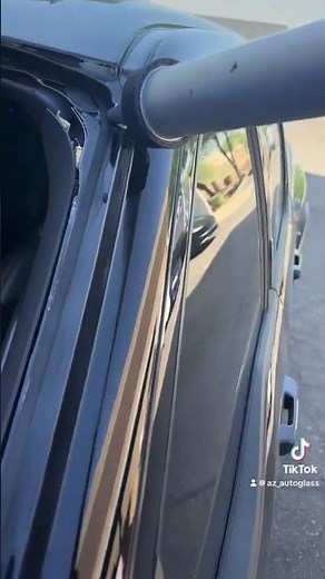 Windshield replacement Before and after on this for Ford F150