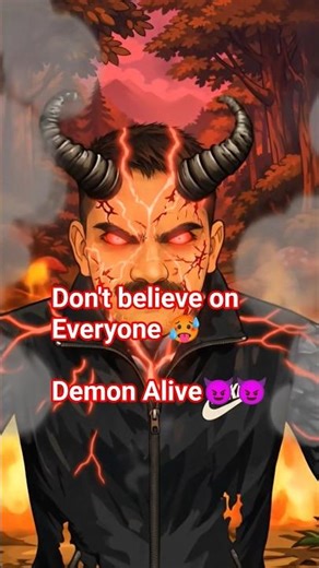 Demons Look Like Humans 😨 Scary Truth #Shortsdemon theory, डरावनी वीडियो, horror reels, #trending