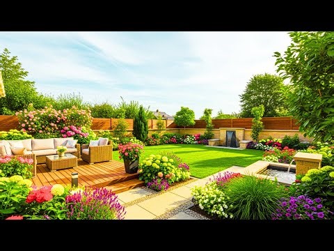 Garden Design & Landscaping Ideas for Backyards of Any Size Easy DIY Budget Friendly Weekend Project
