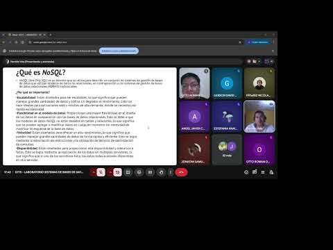 Conferencia Bases de datos 2 B 1er semestre 2026