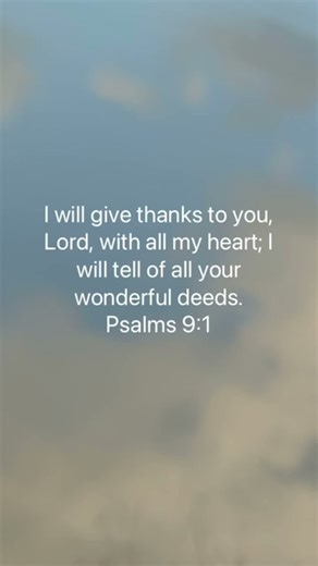 Psalms 9:1 NIV X Happy Thanksgiving 🦃 #god #faith #love