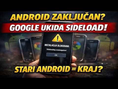 Google ZAKLJUČAVA Android – više NEMA instalacije aplikacija mimo Play Store-a? | Techcode