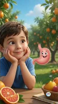 🍊❤️ Blood Orange – The Citrus with a Ruby Surprise! | Fun Facts for Kids 🌟