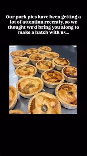 ✨ A short film about a young man, and his quest to create the perfect pork pie ✨ Pork pies seem to be a HOT topic at the moment, so we thought we’d bring you along to make a batch with Dan and his dad, so you can see how we make ours, and why ours boast a grey colour when cooked ⚠️ SPOILER ⚠️ it’s because that’s what colour pork is 😂😂 We hope you enjoy coming behind the scenes with us! I can already hear Hollywood calling… 🎥 | Purcell's