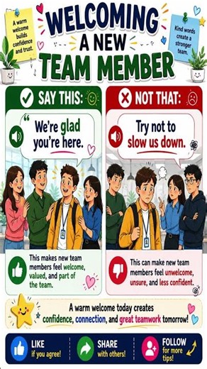 A Simple Welcome Can Change Everything #english #shorts