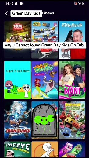Finding Green Day Kids on Tubi: A Guide