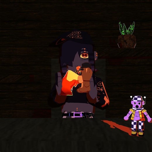 Goopie playing dolls