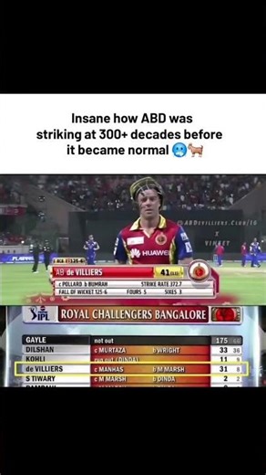 AB de Villiers Was Playing T20 in Fast Forward Mode ⚡🔥#ipl #viral #trending #youtubeshorts #shorts