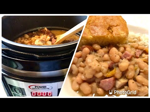 HOW TO MAKE GREAT NORTHERN BEANS IN POWER PRESSURE COOKER XL | No Soak