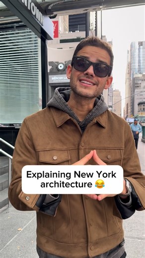 Yechiel Jacobs on Instagram: "Explaining New York architecture 😂 @jacobsyechiel"