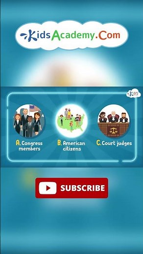 3 Branches of Government in the US - Education Stories for Kids #kidsacademy