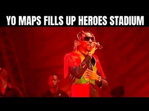 Yo Maps Fills up heroes stadium, performing Live on stage (WATCH)