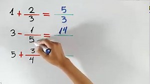 7K views · 136 reactions | Cómo sumar fracciones con números enteros | Educa ABC | Facebook