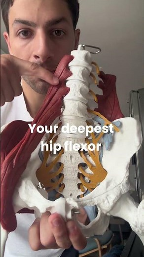 The psoas muscle hurts, but not as much as releasing it! #psoas #stretching #recoverytools