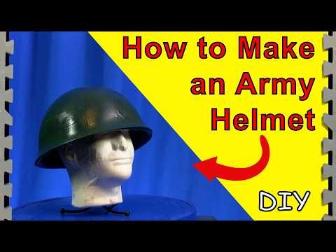 How To Make An Army Helmet (DIY)