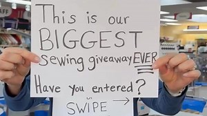 Hey sewing enthusiasts 淋 This is the sewing GIVEAWAY everyone’s...