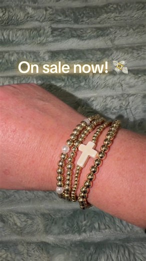 ✨ Elevate your look with our 4-piece gold bracelet set! Perfect for daily wear or spiritual occasions. 😇 Grab yours now before it's gone! 💛 #JewelryGoals #MinimalistStyle #StackableBracelets #FashionFinds #jewelry