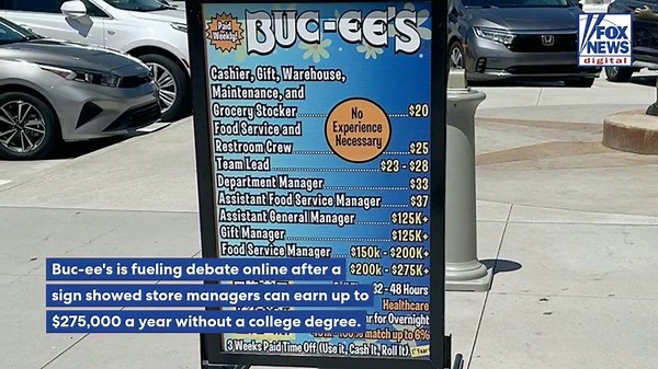 Buc-ee's six-figure pay for managers fuels debate over career paths without college