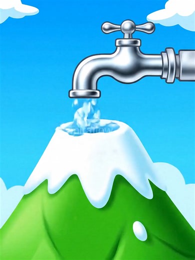 Where does river water flow from? #funfacts #factsyoudidntknow #curiosity #aitools #generativeai