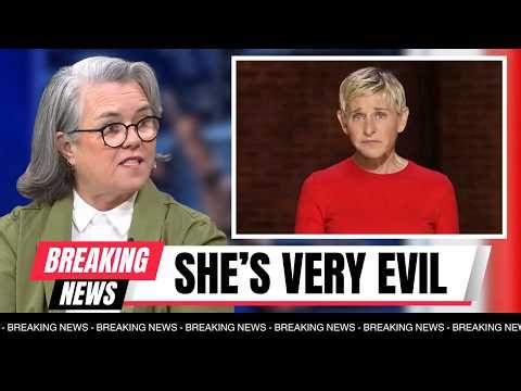 Ellen DeGeneres PANICS As Rosie O'Donell LEAKS What They Did On Epstein Island