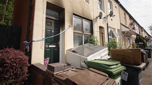 Fatal fire house 'broken into' days after two boys die in blaze