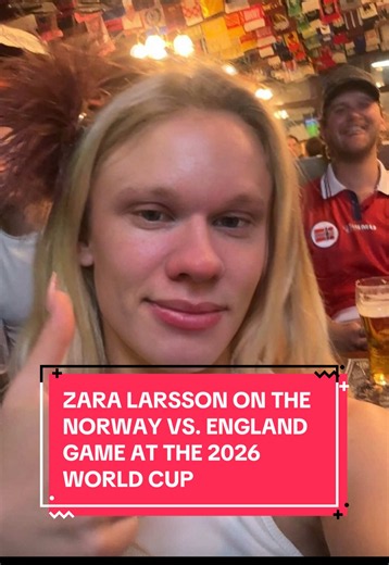 Zara Larsson was not impressed 😬🇳🇴 🎥Via: @Zara Larsson / Instagram #zaralarsson #england #norway