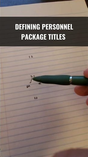 Defining Personnel Package Titles