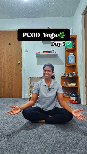 Rahendhu Haridas on Instagram: "PCOD workout series 3/4 : Day 3🙌🏻🌿 “PCOD healing starts when the body feels calm and safe.” Note : ✅Butterfly pose : • Sit tall and avoid rounding your back. Imagine your head pulling upwards. 👉 Helps proper pelvic activation and prevents back strain. •Join both feet and bring them as close as comfortable to your body. Do NOT force knees down. 👉 Comfort is more important than flexibility. •Move knees up and down slowly like butterfly wings. Keep movement cont