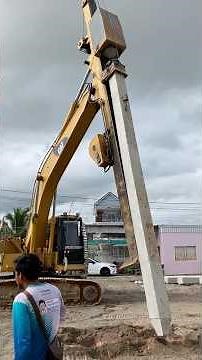 Powerful Construction Machine in Action🤯🔥 #shorts #video #excavator