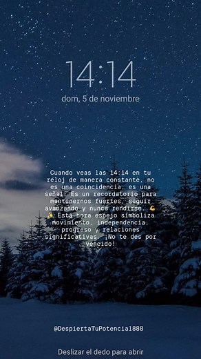 Significado de la Hora Espejo 14:14: Un Mensaje de Éxito