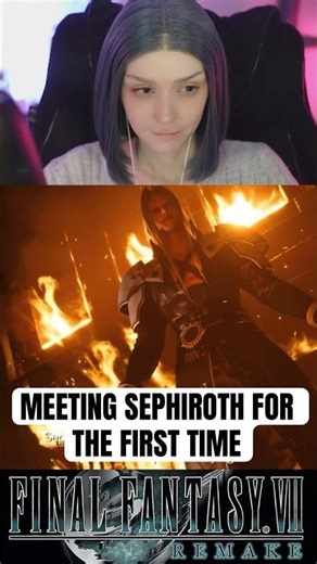 Meeting Sephiroth for the first time - Final Fantasy VII Remake Intergrade