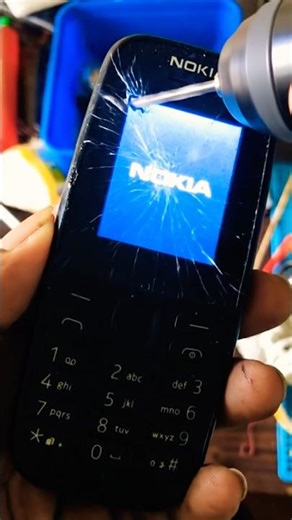 How strong nokia 105 2019 AI drilling test #nokia #viral