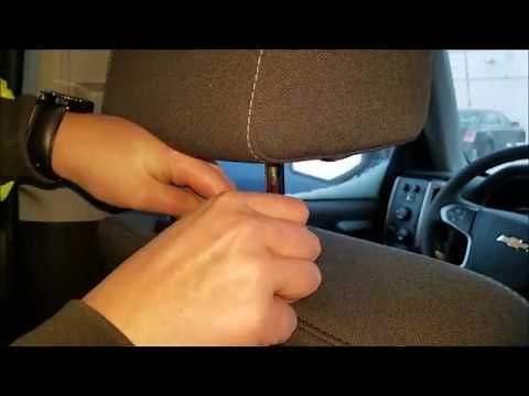 How To Remove 2018 Chevy Silverado Headrest