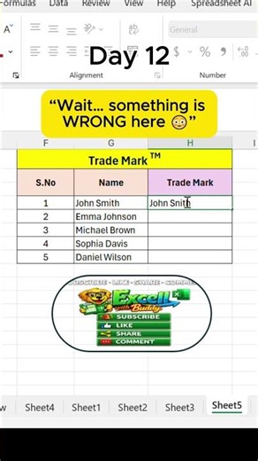 Only Excel Experts Can Find This Mistake 😱
